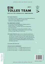 Ein tolles Team A2.1 Arbeitsbuch plus interaktive Version - Джорджио Мотта - мініатюра 2