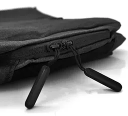 Рюкзак для ноутбука Voltronic T2 15.6 , нейлон, выход под USB-кабель, черный - мініатюра 2