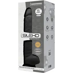 Фалоімітатор SilexD Kingston Black (MODEL 15in) - мініатюра 3