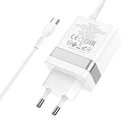 Зарядне Устройство Hoco N21 Pro PD30W+QC3.0 Type-C to IP (33291-01_358) - мініатюра 6