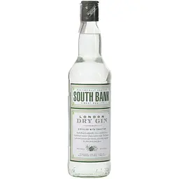 Джин South Bank London Dry Gin 37.5% 0.7 л