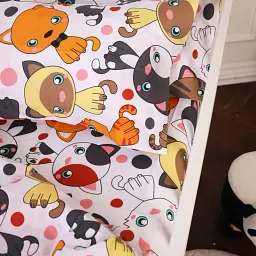 Підковдра MirSon Бязь Kids Time 20-0035 Colored kittens 160х220 см (2200009639265) - мініатюра 4