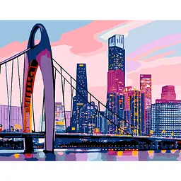 Картина за номерами Rosa Start Big City 35x45 см в коробці