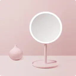 Дзеркало для макіяжу з LED підсвічуванням Xiaomi DOCO Pro 6.7" (M002) Pink - мініатюра 2