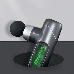 Ударний масажер для тіла Xiaomi Yolanda Massage Gun J2 Black - мініатюра 5