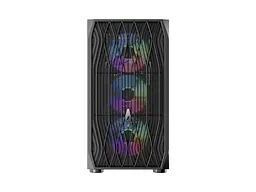 Корпус 1stPlayer AY7-BK-4F1 Black - мініатюра 3