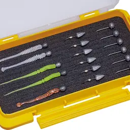 Коробка Meiho Slit Form Case J 175x105x22mm Yellow - мініатюра 3