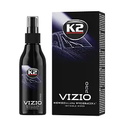 Засіб для скла антидощ з аплікатором та мікрофіброю професійний K2 Vizio Pro 150мл(D4028)
