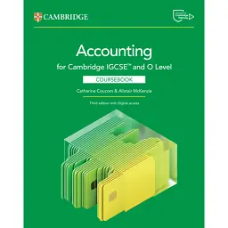 Cambridge IGCSE and O Level Accounting 3rd Edition Coursebook with Digital Access (2 Years) - Кетрін Куком