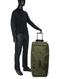 Дорожня сумка на колесах Середня (M) Madisson Snowball 21072 72х34х32см 78л Хакі - мініатюра 10