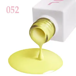 Гель-лак для нігтів жовтий 052 емаль JOIA vegan 6 мл - мініатюра 3