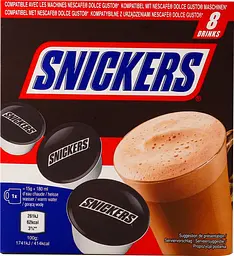 Горячий шоколад в капсулах Snickers Dolce Gusto 8 шт. (950230) - мініатюра 7