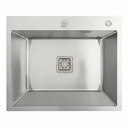 Кухонна мийка Platinum Handmade 60x50 (600x500x230 мм) PVD HSB, Нержавіюча сталь