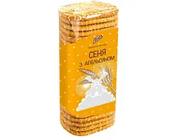Печиво КОНТІ цукрове "Сеня з апельсином" 380г