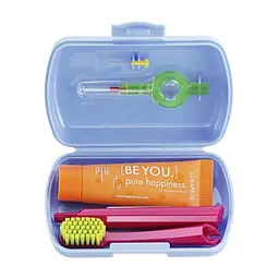 Набор косметики Curaprox Be You Blue Дорожный гигиенический (7612412429879)