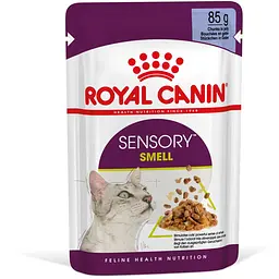Уцінка. Набір вологого корму для дорослих котів Royal Canin Sensory Smell Jellyшматочки в желе 1.02 кг (12 шт. х 85 г) - мініатюра 2