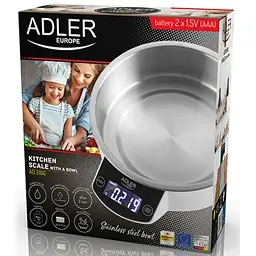 Ваги кухонні ADLER AD-3166 - мініатюра 5
