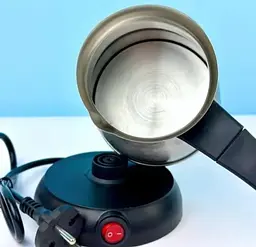 Кавоварка електрична на підставці SuTai ST-138 800W 0.8 л Silver - мініатюра 4