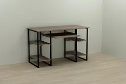 Комп'ютерний стіл Ferrum-decor Тім 75x120x70 чорний ДСП Дуб Сонома Труфель 16мм (FRD-103972) - мініатюра 4