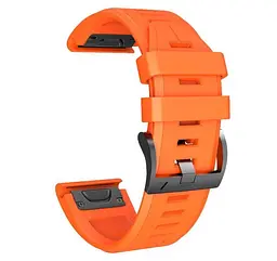Силіконовий ремінець Primo для годинника Garmin Forerunner 935/Forerunner 945 Orange - мініатюра 2