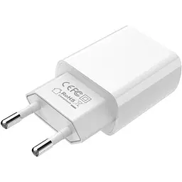 Зарядний пристрій BOROFONE BA20A Sharp USB 10.5W White (6931474700681) - мініатюра 2