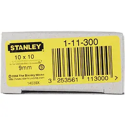 Лезо для ножа Stanley змінне з відломними сегментами 9 мм 100 шт. (1-11-300) - мініатюра 2