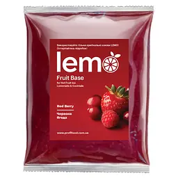 Концентрат для лимонаду LEMO Червона ягода 1 кг