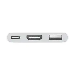 USB-хаб Apple USB-C to Digital AV Multiport Adapter 4K (MUF82) [44311] - мініатюра 2
