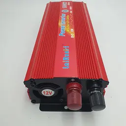 Автоінвертор 12 V-220 V перетворювач напруги 1500 W UKC AC/DC - мініатюра 2
