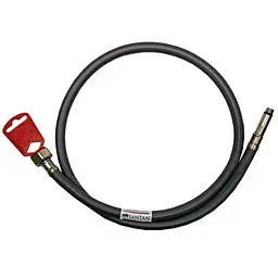 Шланг для змішувача Santan Super anticor пара M10х1/2" Г-ДШ 100 см 30412