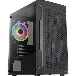 Корпус Aerocool Trinity Mini-G-BK-v2 Black без БП (ACCS-PV32033.11) - мініатюра 1