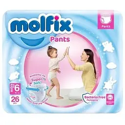 Підгузки Molfix Трусики 6 Extra Large 15+ кг 20 шт (8690536842643)