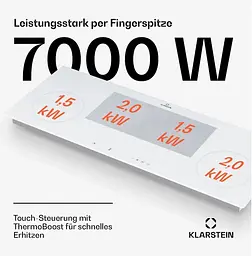 Індукційна плита Klarstein Delicatessa 90 SlimHybrid 7000 Вт (10045613) - мініатюра 4