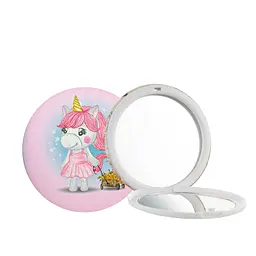 Дзеркало косметична кишенькова Cosmetic Mirror Єдиноріг