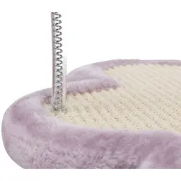 Дряпка-стовпчик Trixie для кошенят Лапка з іграшками бузкова 40х38х50 см [CD] - мініатюра 2