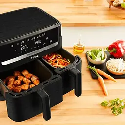 Мультипіч (аерофритюрниця) Tefal Dual Easy Fry EY901N10 - мініатюра 4