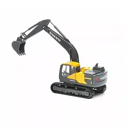 Автомодель Екскаватор Volvo EC220E Bburago 18-32086 серії Construction - мініатюра 5