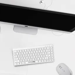 Клавіатура OfficePro SK955 White [128851] - мініатюра 11