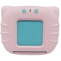 Кишенькова абетка Bambi Монтессорі Котик 112 карток рожева 8888M(Pink)