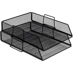 Лоток для документів Axent чорний 8x28x34 см (2123-01-A) - мініатюра 2