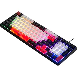 Клавіатура AOC GK116H1 LED USB UA White/Red/Black (GK116H1/97) - мініатюра 3