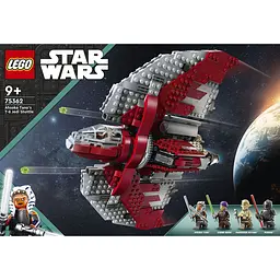 Конструктор LEGO Star Wars Шатл джедаїв T-6 Асоки Тано 601 деталь (75362)