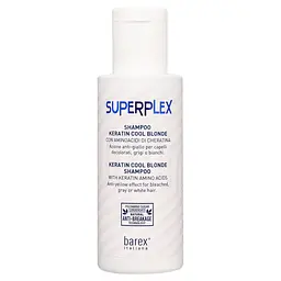 Кератиновий шампунь "Холодний блонд" BAREX SUPERPLEX Cool Blonde 100 мл
