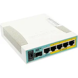 Маршрутизатор MikroTik hEX PoE (RB960PGS) - мініатюра 2