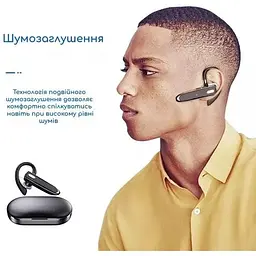 Гарнітура Bluetooth Xicami YYK-530 Black - мініатюра 4