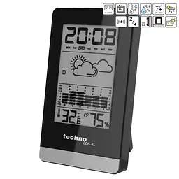 Метеостанція Technoline WS9125 Black (WS9125) - мініатюра 2