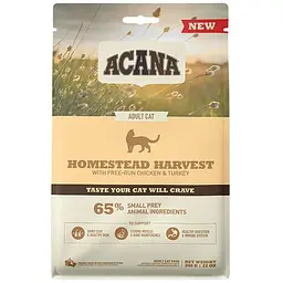 Сухий корм для кішок ACANA Homestead Harvest Cat 340 г (0064992714345)