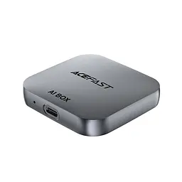 Адаптер ACEFAST QC2 AI Box CarPlay wireless adapter for car Metal Gray (6974316285830) - мініатюра 4