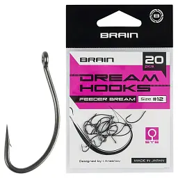 Гачок Brain Dream Hooks Feeder Bream #12 (20шт/уп)