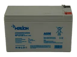 Акумулятор для ДБЖ MERLION 12V-7,2Ah (GP1272F1) - мініатюра 3